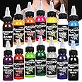 GTARTISTOO Tattoo Ink Professional Set 14 Colors 1OZ Vegan-Friendly Pigment Tattoo Ink Supplies Ink(14 Colors 30ml)...