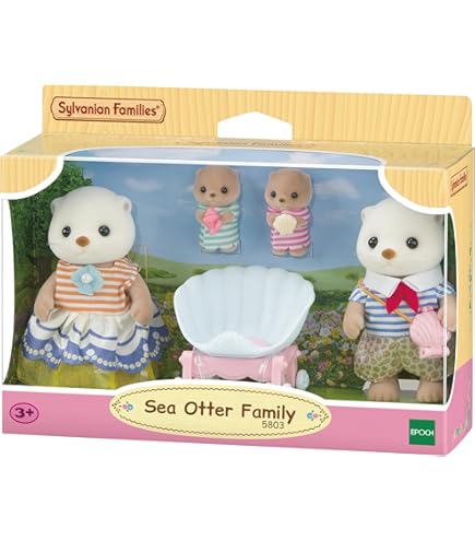 Sylvanian Families 5530 Midnight Cat Family - Dollhouse Playsets