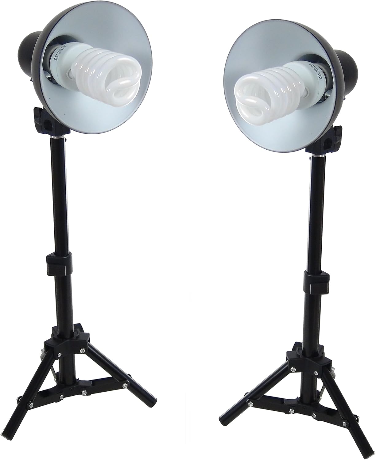 Cubo Professionale Tenda Luce Softbox Diffusore da Tavolo DynaSun LED440 LED 40cm con 4 fondi Bianco Nero Grigio Arancione e luci a LED integrate
