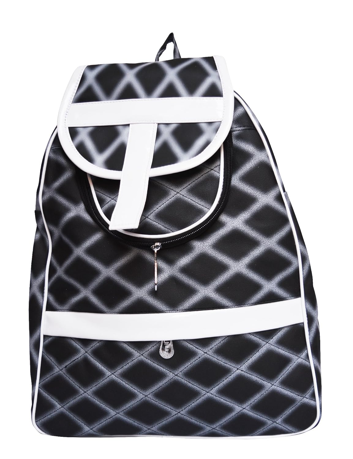 hbos new stylish girl's handbag backpack (black, 225)