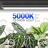 Barrina T8 LED Grow Light 2ft 96W Full Spectrum 5000K 4 Pack view 2