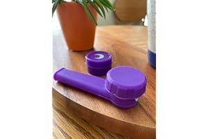 BRANDO MOON Silicone Straw Case Capped Lid (Purple)