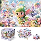 Jumbo Floor Puzzle for Kids,48 Piece Fairy Large Jigsaw Puzzles for Toddler Ages 3-5,Preschool Educational Toy Gift for Boys & Girls Ages 4-8
