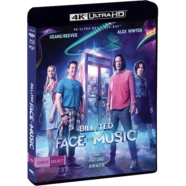 Amazon.com: Bill & Ted Face the Music - 4K Ultra HD + Blu-ray [4K UHD]