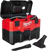 Milwaukee 0880-20 Cordless Vacuum Wet Dry M18VC2 Red 18V Li-Ion view 1