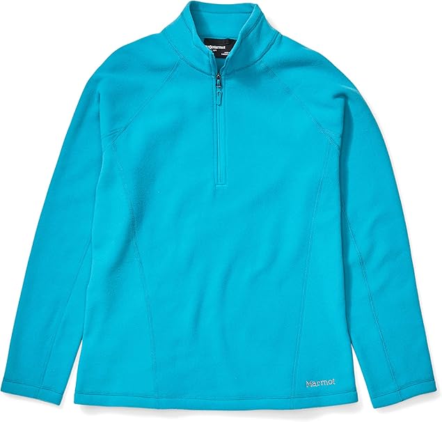 Marmot Women's Rocklin Â½ Zip Lightweight Fleece Jacket, Enamel Blue, X-Large: Amazon.sg: Fashion
