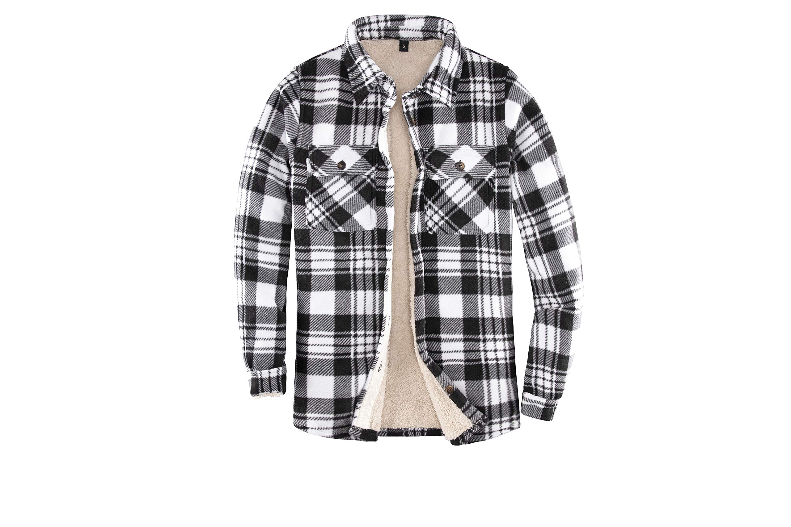 flannel jacket sherpa