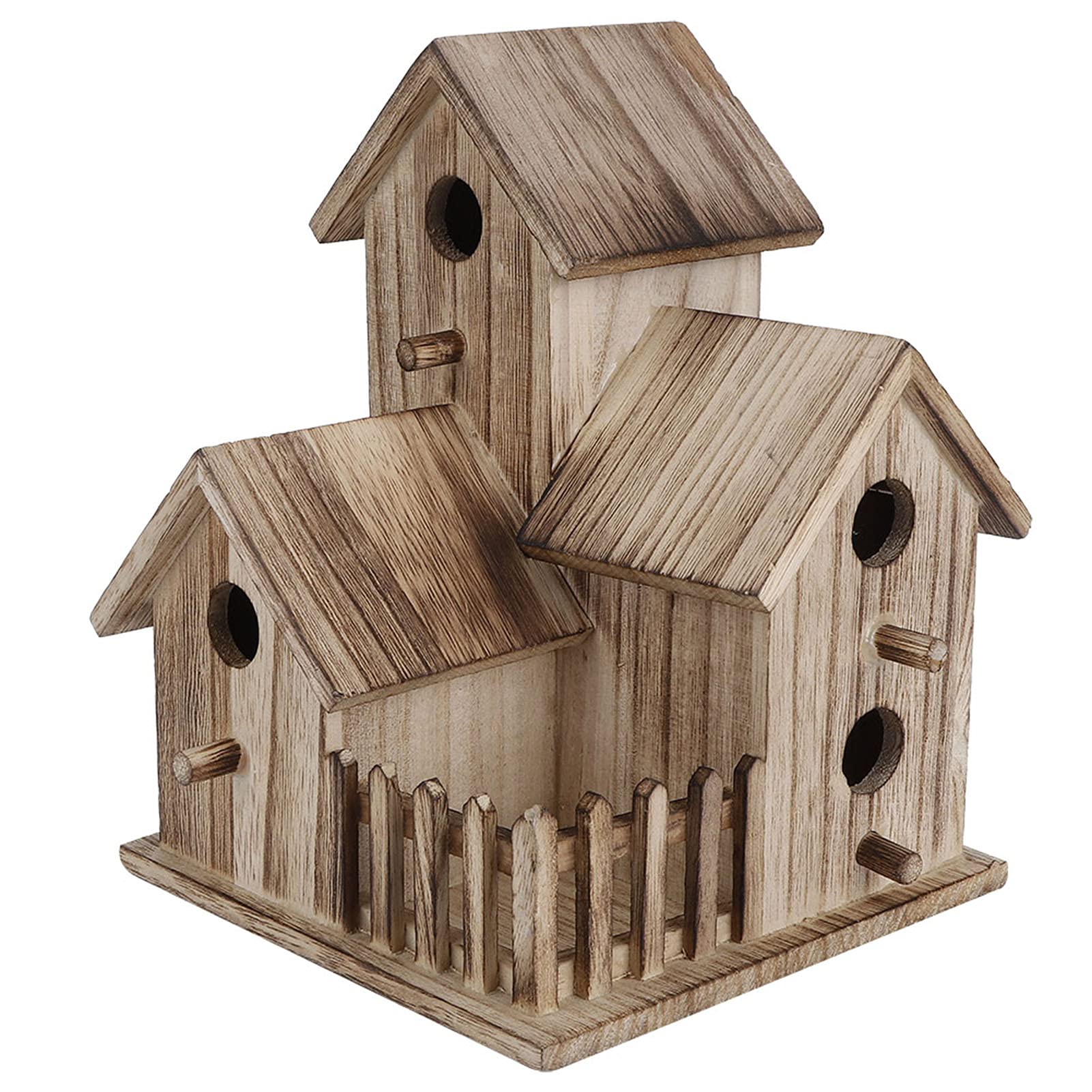 Garden Decoration Wood Bird House, Birdhouse, for Birds Swallows