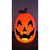 BZB Goods 6 FT Tall Halloween Inflatable Glowing Pumpkin Jack O' Lantern | Swirling Lights, Pre-Lit Lighted, Outdoor Indoor, Lawn Ornament, Blow Up Yard Garden Decoration