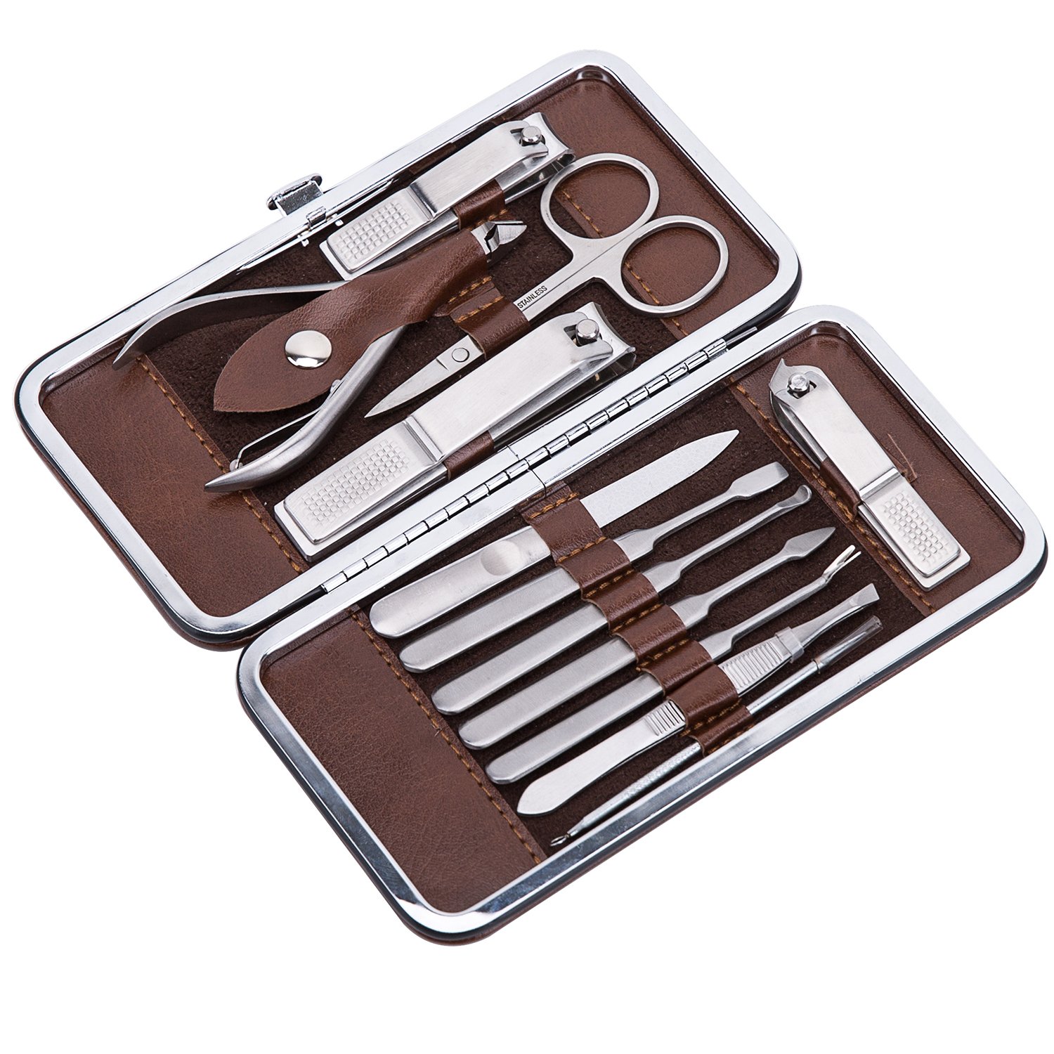 Corewill Nail Clipper Set 12 in 1 Manicure and Pedicure Kit for