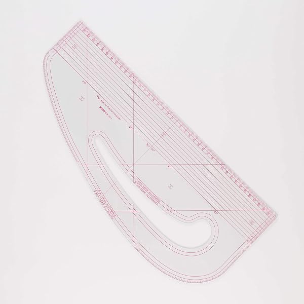 Chablon Ruler DIHAN #9511 transplant drawing Mold Ruler,seam allowance French curve ...