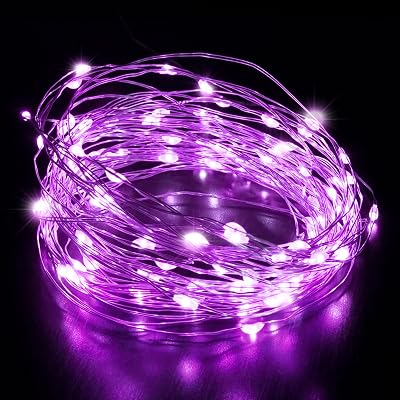 Desiretech 50 LED Battery Powered Christmas Fairy Lights 5M Copper Wire