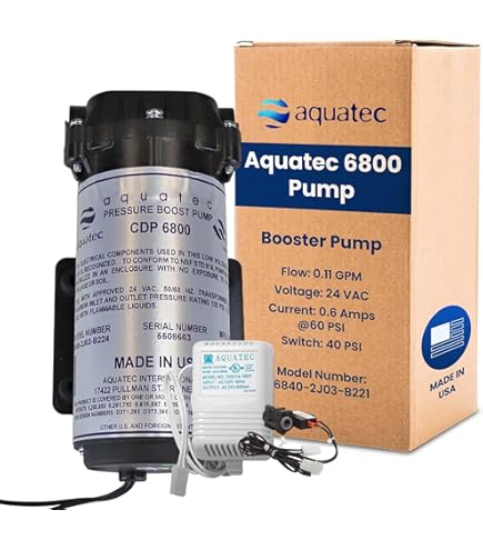 Aquatec CDP 8900 Membranpumpe für Umkehrosmose und 3/8