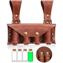 Amazon.com | Teenyyou Halloween Medieval Alchemy Faux Leather ...