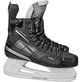 Tour Hockey Code LX Ice Hockey Skates | Ice hockey skates feature composite quarter panels, firm ankle support, deluxe foam padding and edge-hardened steel blades.