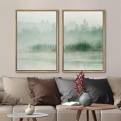 MUDECOR Framed Canvas Print Wall Art Set Monochrome