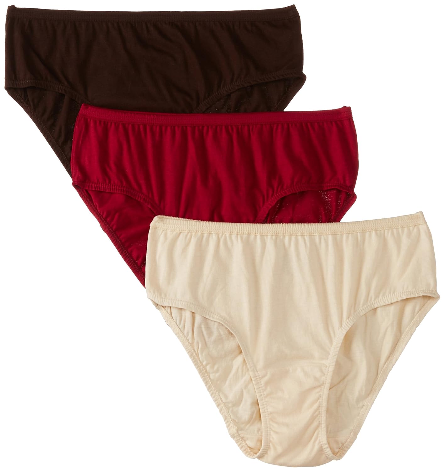 Buy Hanes Women's Cotton Hipster Panty (Pack of 3)(Colors May Vary