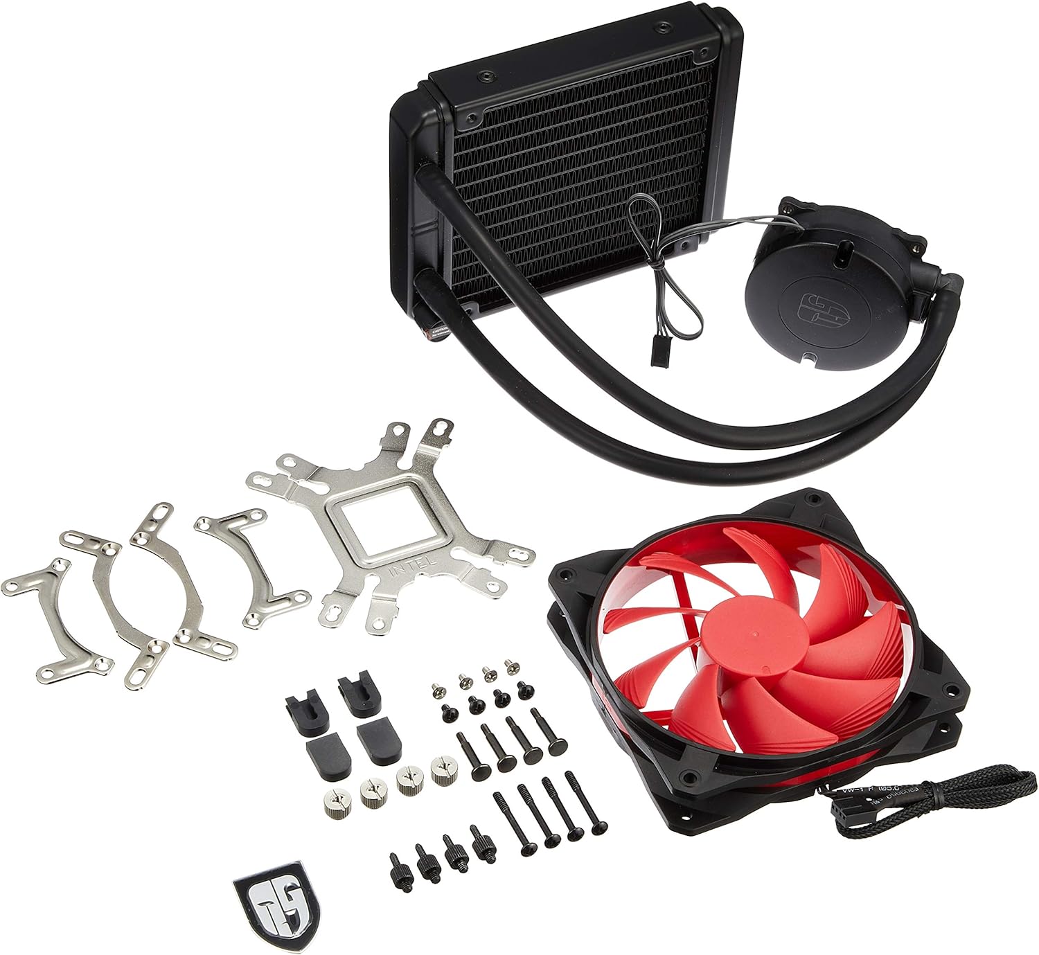 Amazon Deepcool Aio水冷cpuクーラー Gamer Storm Maelstrom 1 Dp Gs H12rl Ms1 Deepcool Cpuファン 通販