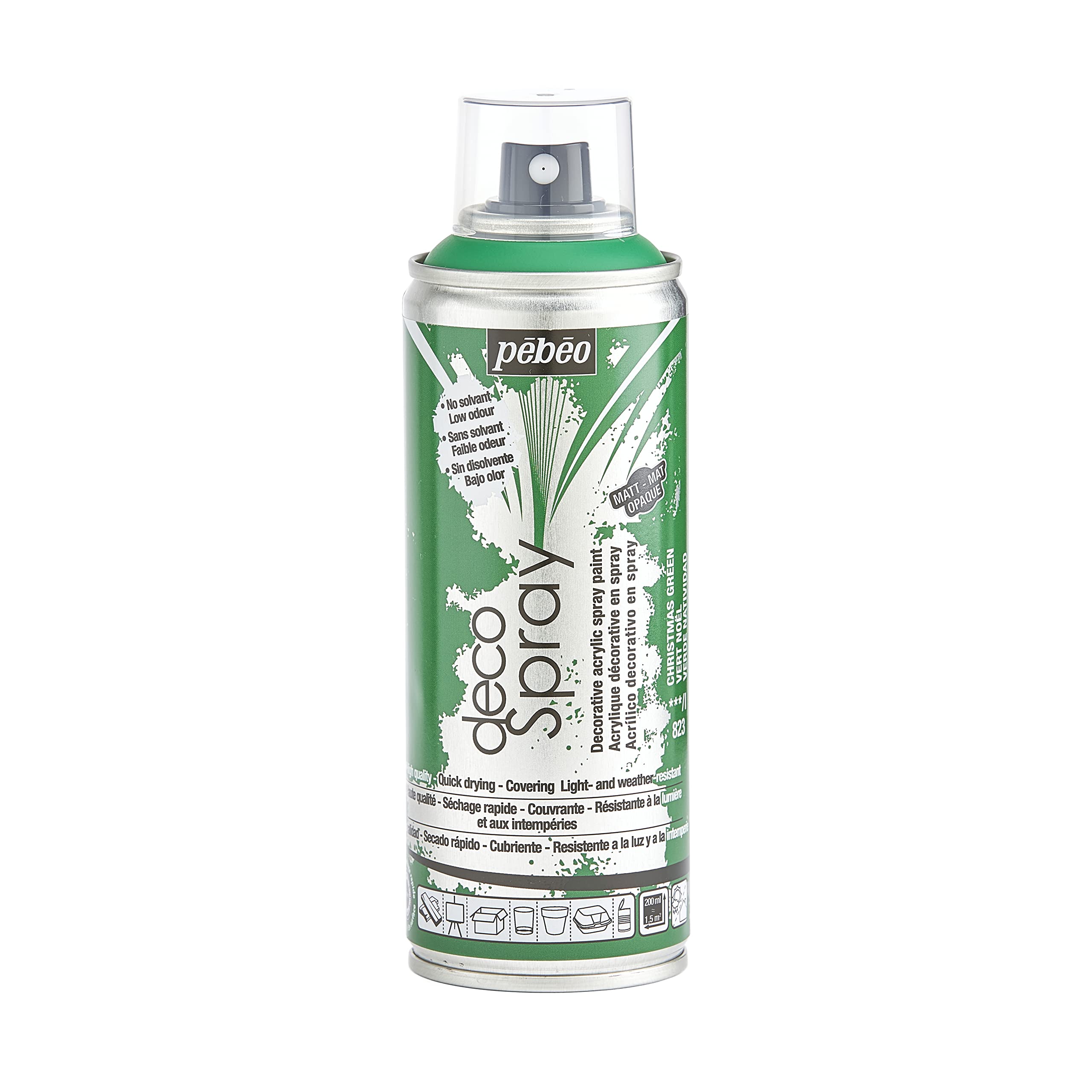 PEBEO 200ml Decospray, Christmas Green