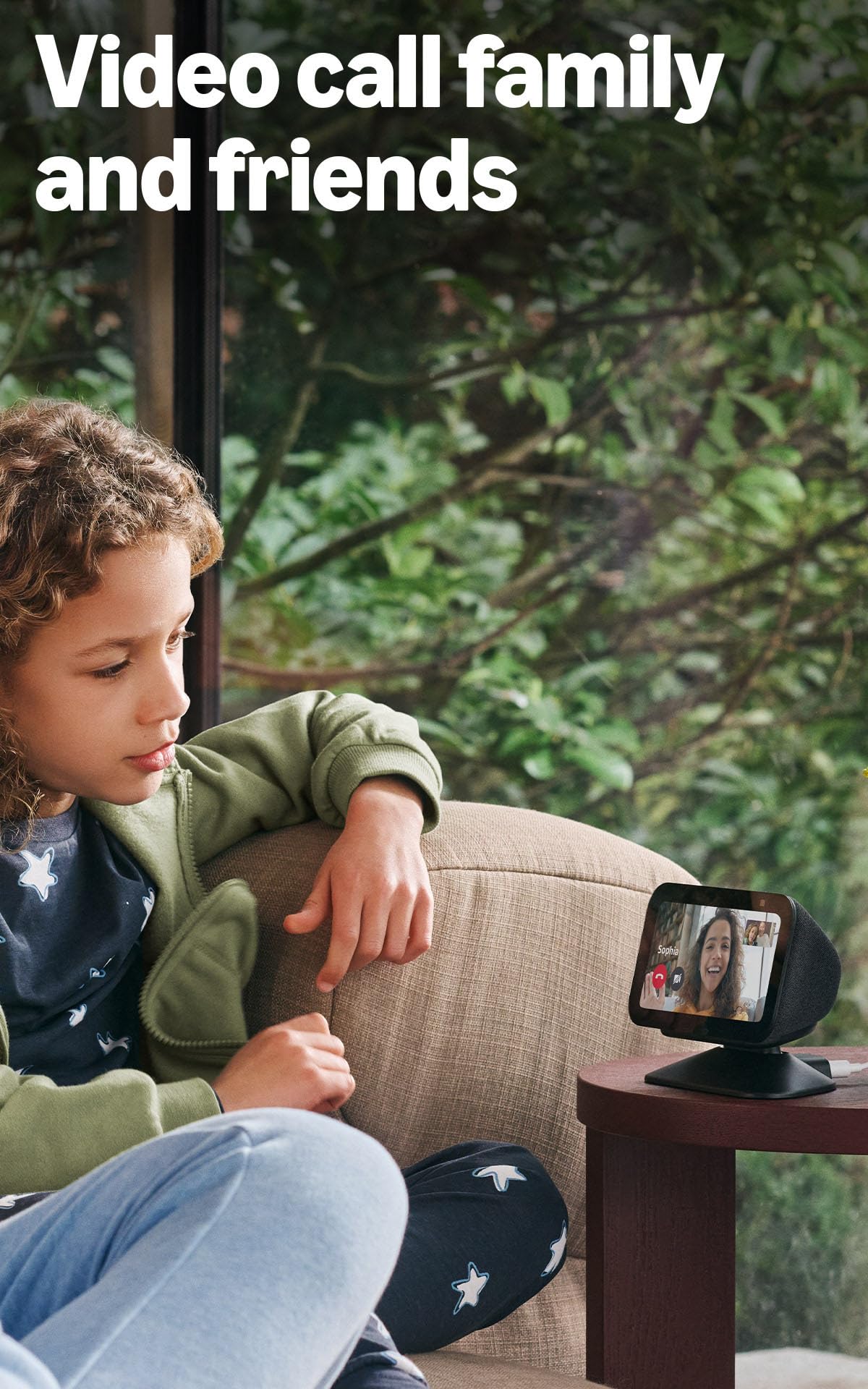 Amazon Echo Show 5 (newest model), Smart display with Alexa+ Early Access, 2x the bass and clearer sound, Glacier White