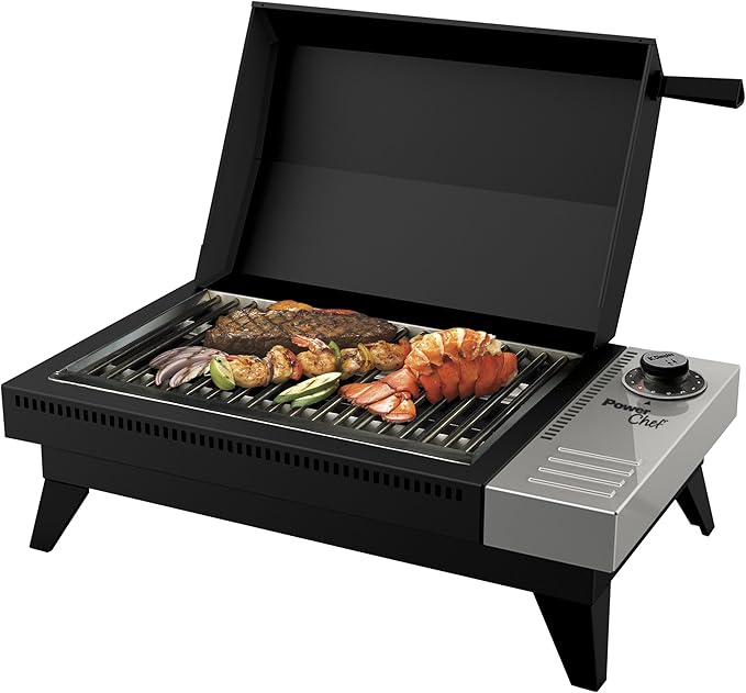 Dimplex Power Chef Table Top Electric Grill in Black Amazon.ca