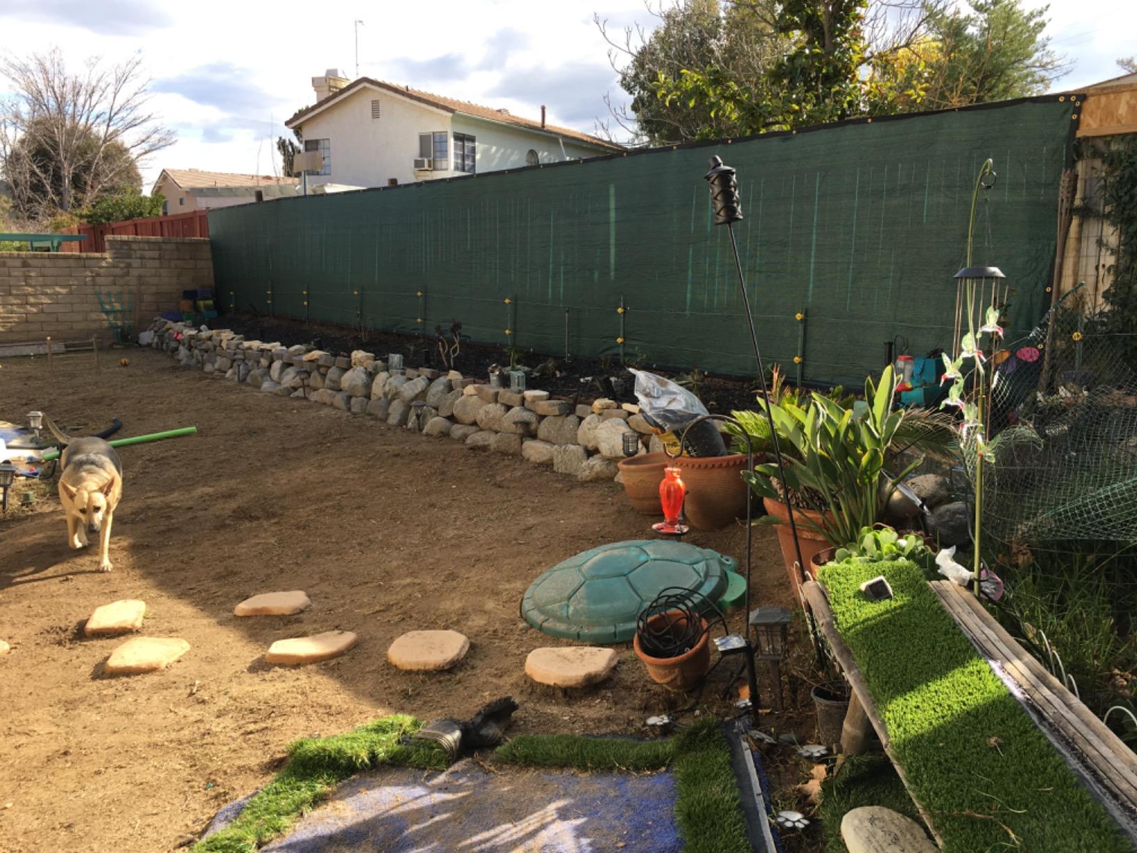 9/mo Finance Amgo 6' x 50' Black Fence Privacy Screen Windscreen