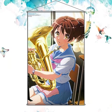 Amazon アニメゾーン タペストリー 響け ユーフォニアム 北宇治高校吹奏楽部へようこそ おうまえくみこ Oumae Kumiko ポスター掛ける絵 カスタム可能 約 約60cmx90cm アニメ 萌えグッズ 通販