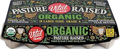 Vital Farms, Egg Large Organic, 18 Count