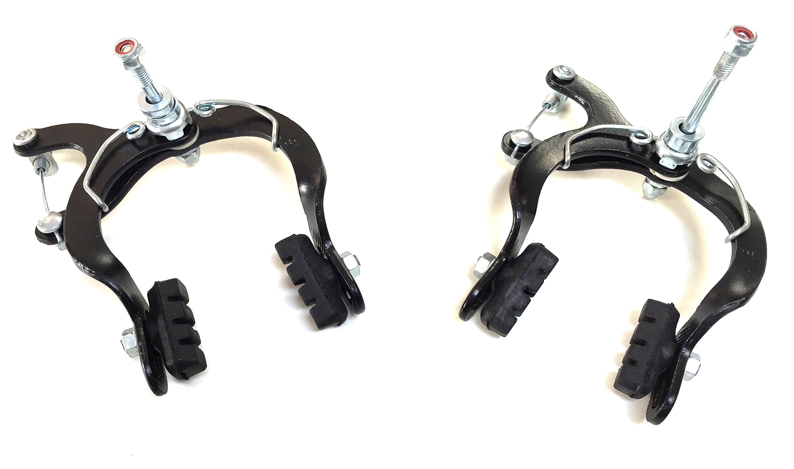 eRadius Old School Caliper Brake Bicycle Mountain Caliper Brake Set Black BMX MTB Bikes