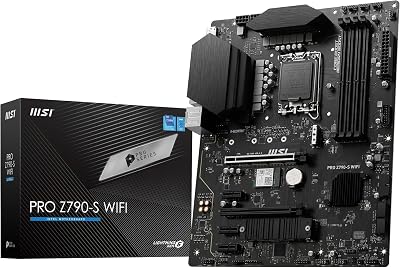 MSI PRO Z790-S WIFI ATX Motherboard LGA 1700 Intel 14th 13th 12th Gen DDR5 PCIe