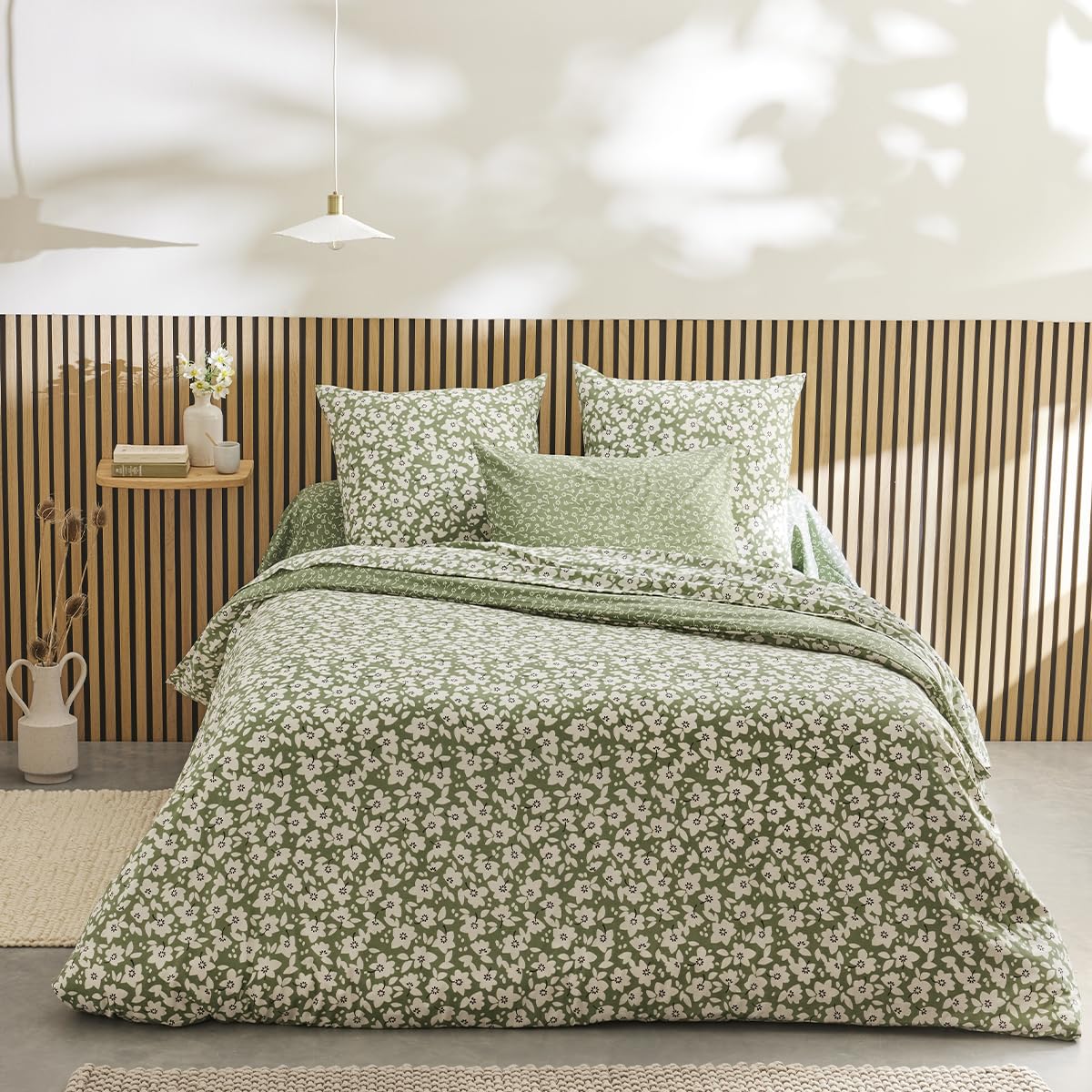 Printed Lyocell Duvet Cover, Emma, 140 x 200 cm, Origin
