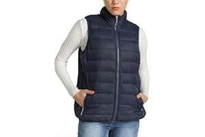 Alpine Swiss Jodie Womens Puffer Vest Lightweight Packable Down Alternative Vest Jacket