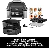 Ninja Foodi Health Grill & Air Fryer 5.7L Cyclonic Air Tech AG301UK view 3