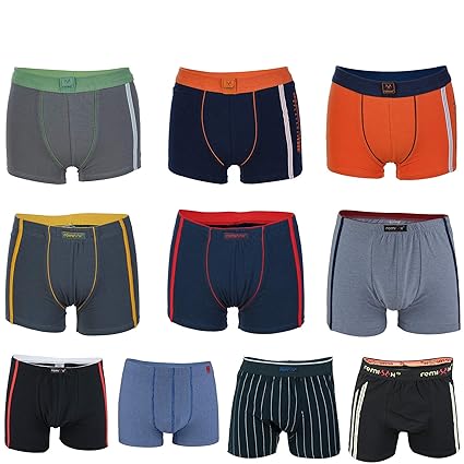 REMIXX Jungen Boxershorts Kids Pants Boys Shorts, 10er Pack