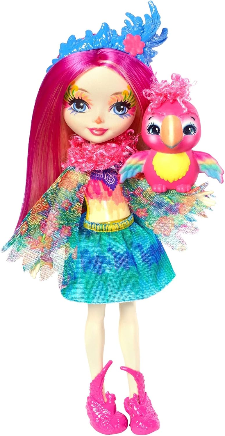Enchantimals Peeki Parrot Doll 