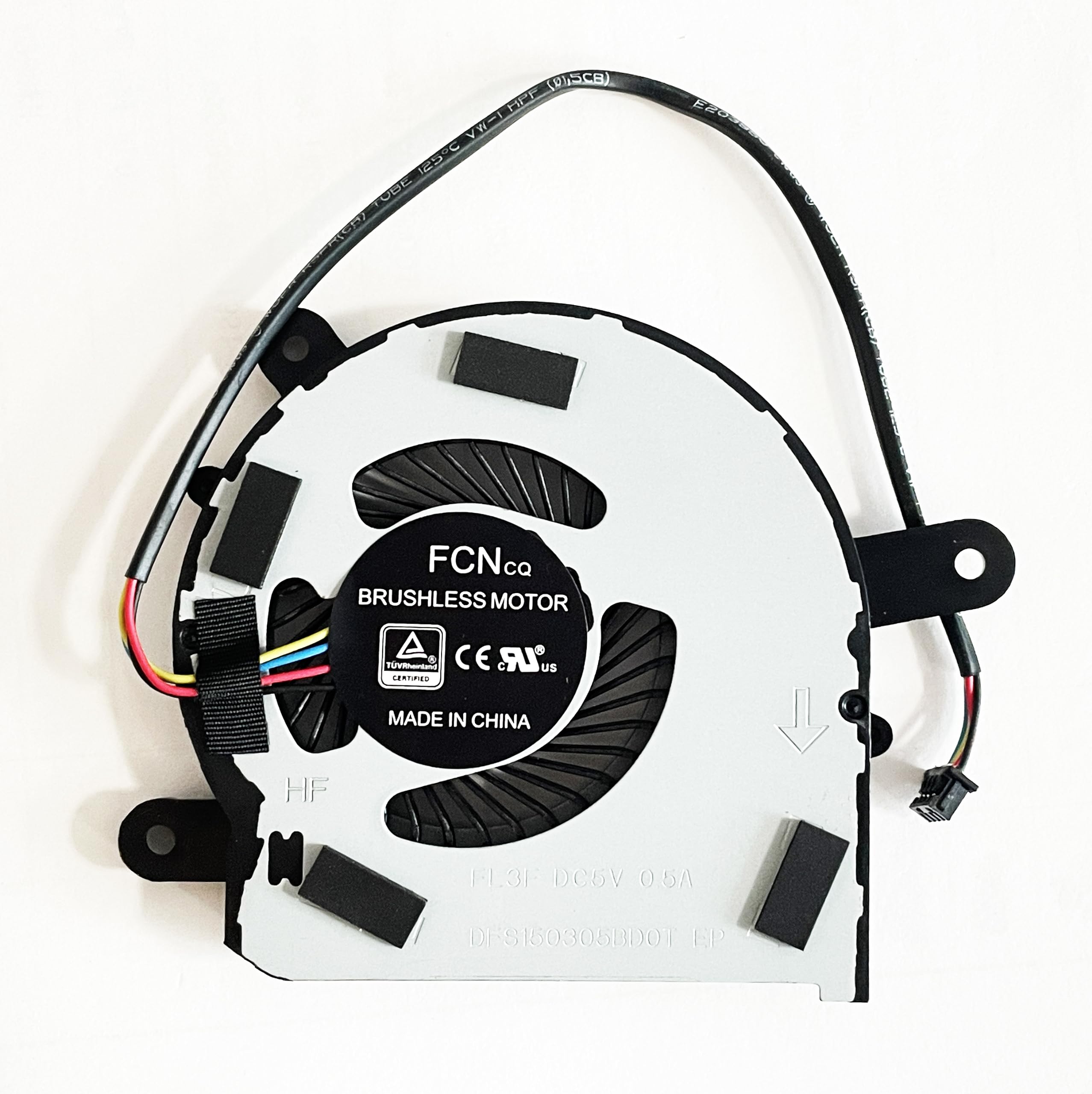 Fleshy Leaf Replacement New HDD Hard Disk CPU Cooling Fan for for HP Elitedesk 405 G4 705 G5 800 G4 800 G5 Series L21471-001 DC5V 0.5A Fan (Long-line)