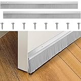Frienda 2 Set Door Brush Bottom Sweep Brush Weather