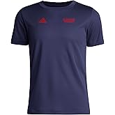 Adidas Unisex-Child Chicago Fire Fc Pre-Game Short Sleeve T-Shirt