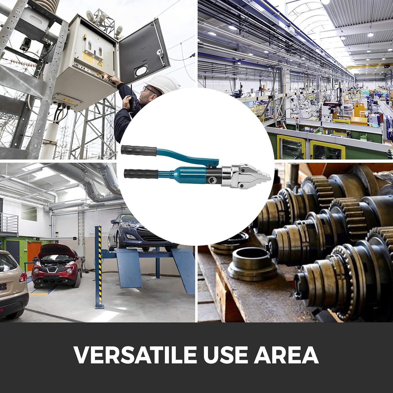 Industrial & Scientific Happybuy Hydraulic Flange Spreader 6T Manual