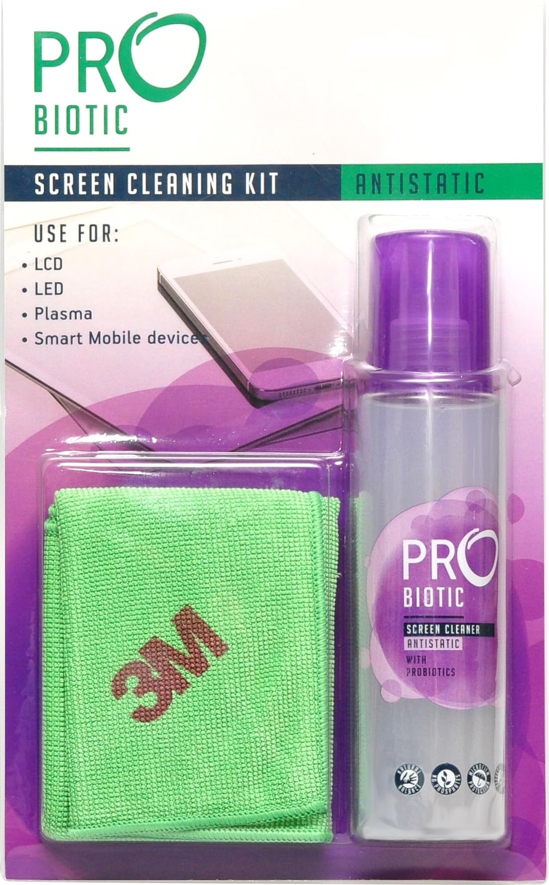 Probiotics). LCD Cleaner Included