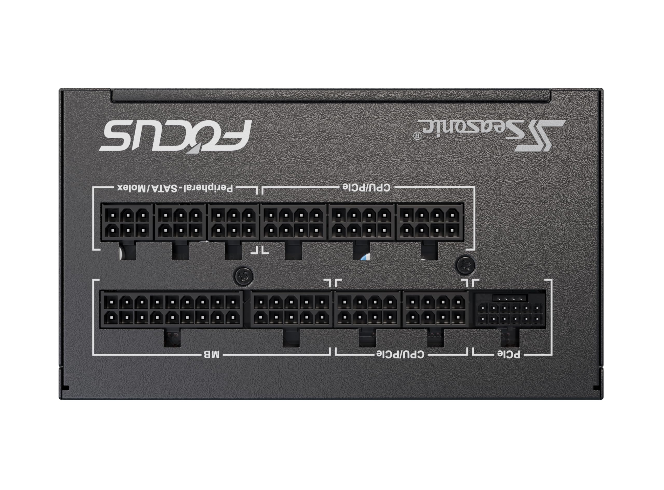 Seasonic Focus GX-850-850W - 80+ Gold - ATX 3.0 & PCIe 5.0 Ready - Fully Modular - Premium Japanese Capacitors - 10 Year Warranty - Nvidia RTX 40/50 & AMD GPU Compatible