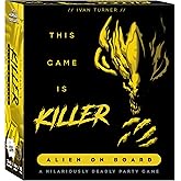 This Game is Killer, Party Board Game, for 3 to 10 Players and Ages 14+ | Smirk &amp; Dagger, Semi Coop game where many can win, but killing the alien may endanger crew members as well