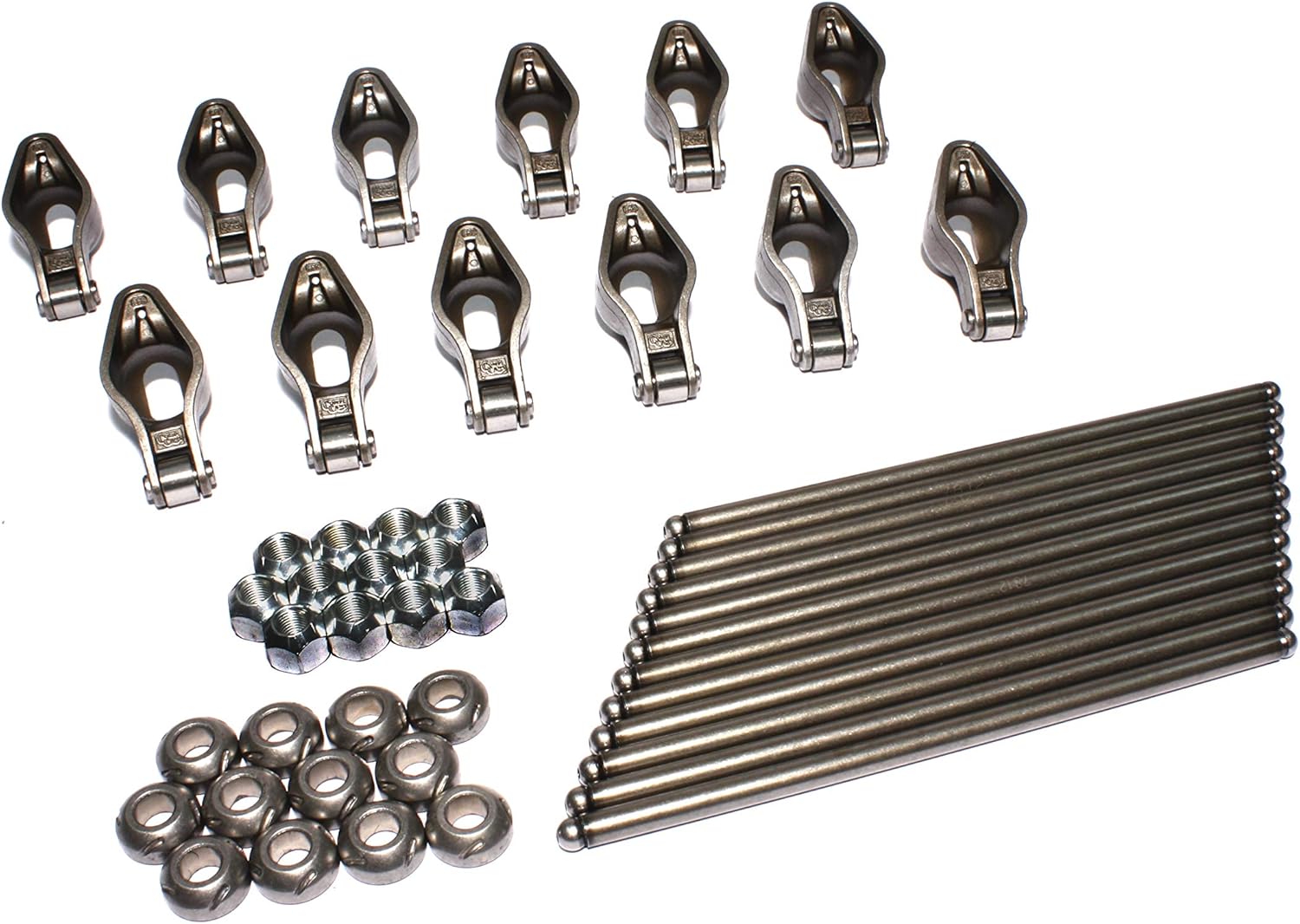 Pushrods and rocker arms