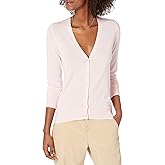 Amazon Essentials Women's Lightweight V-Neck Cardigan Sweater (Available in Plus Size)
