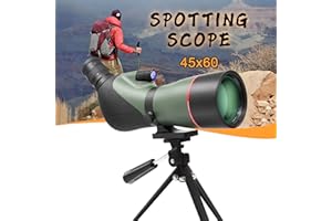 Astromania Spotting Scopes with Tripod, Carry Bag, 45 Degree Observation Angled, Waterproof & Portable for Bird Watching, Outdoors Scenery, Wildlife Viewing, Hunting