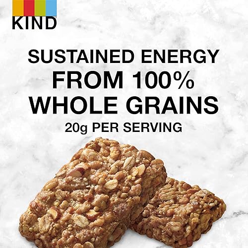 KIND Breakfast Protein Bars - Almond Butter Gluten Free Snacks, 8g Protein, 32 Count