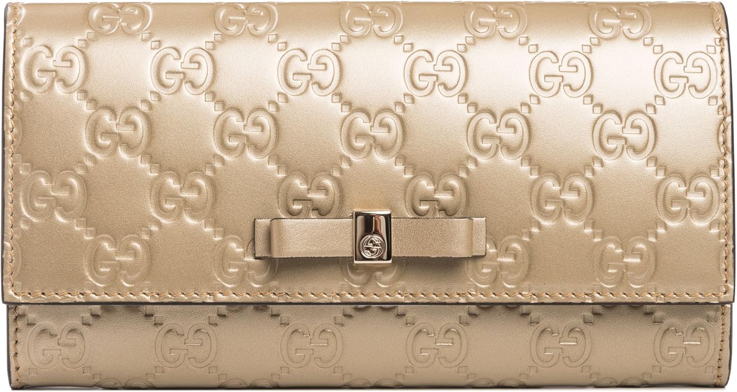 gucci bowy embossed leather shoulder bag