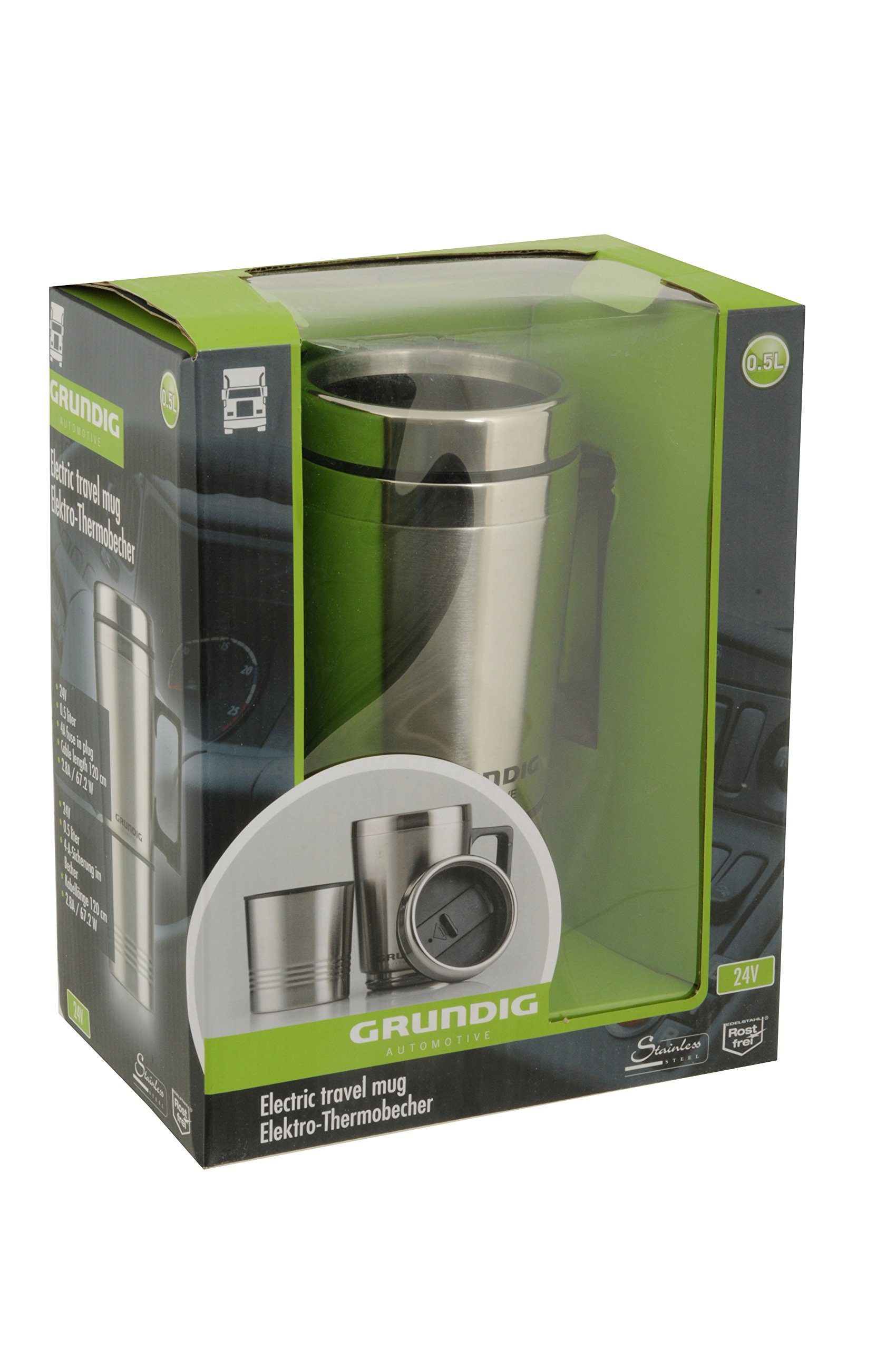 Grundig Automotive 46908 Electric Travel Mug
