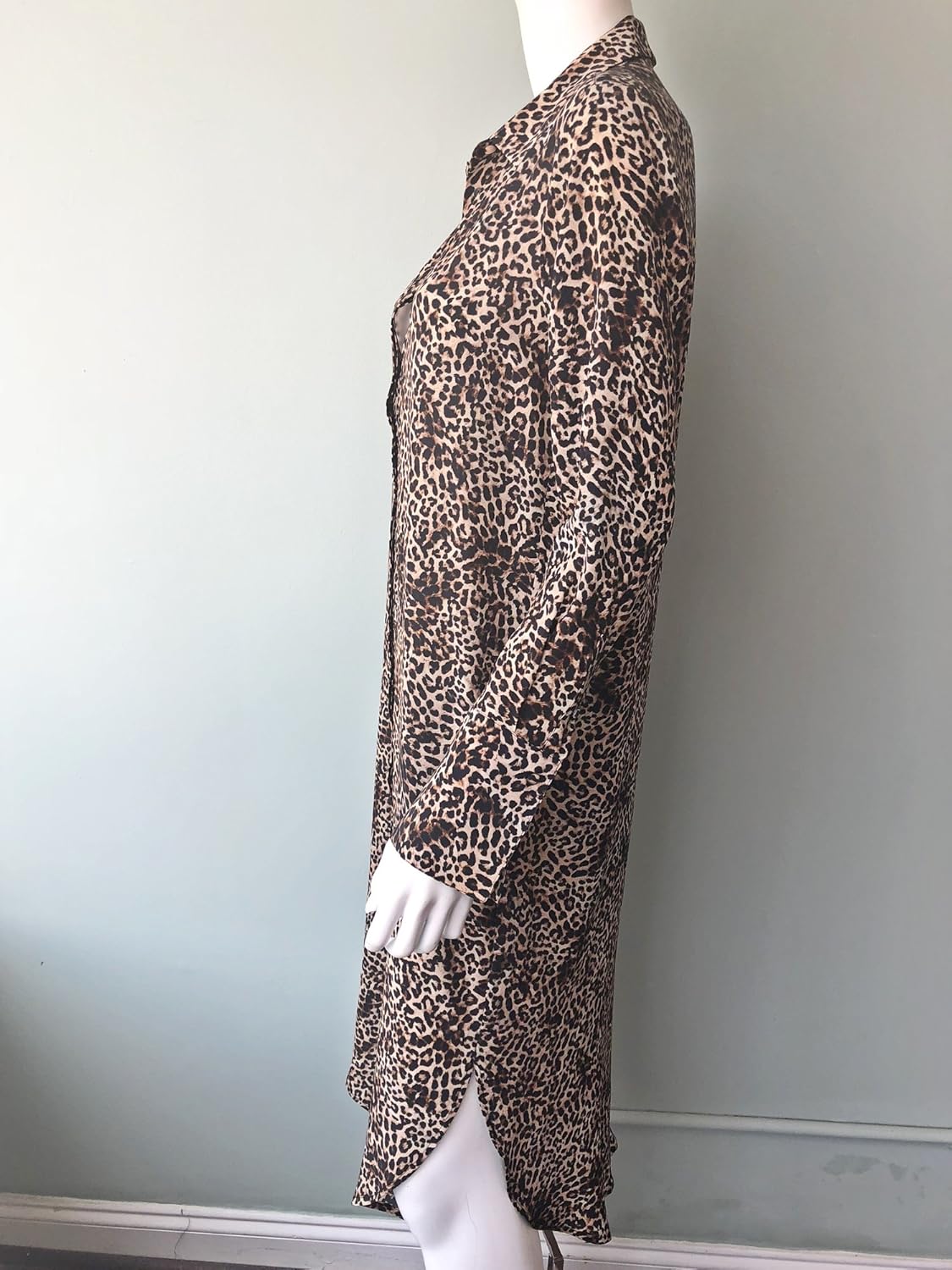 anine bing chelsea silk shirt dress