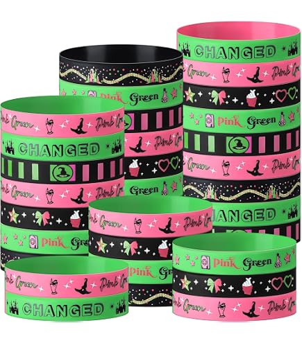 Amazon.com: Huquary 24 Pcs Pink Green Witch Party Favors  display picture 1